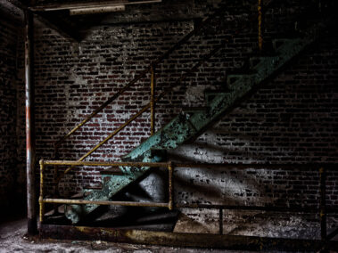 Rusty Metal Stairway